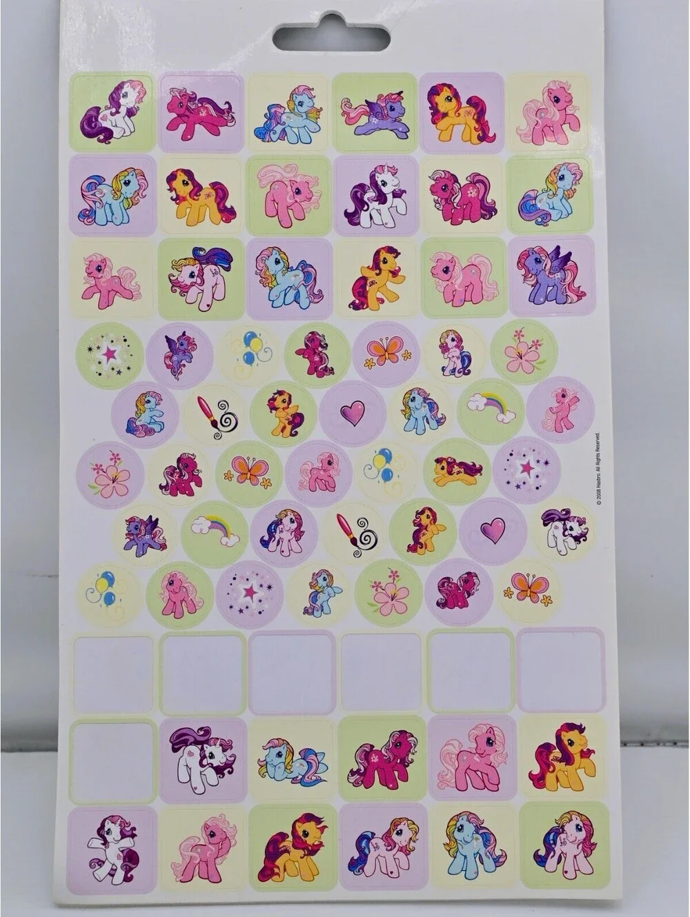 My Little Pony Stickerland Book – 276 Stickers – 4 Pages - 269 Total Stickers